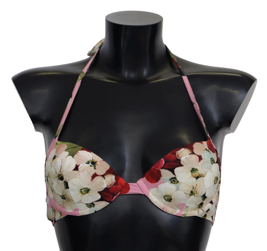 Dolce &amp; Gabbana Floral Elegance Bademode-Oberteil