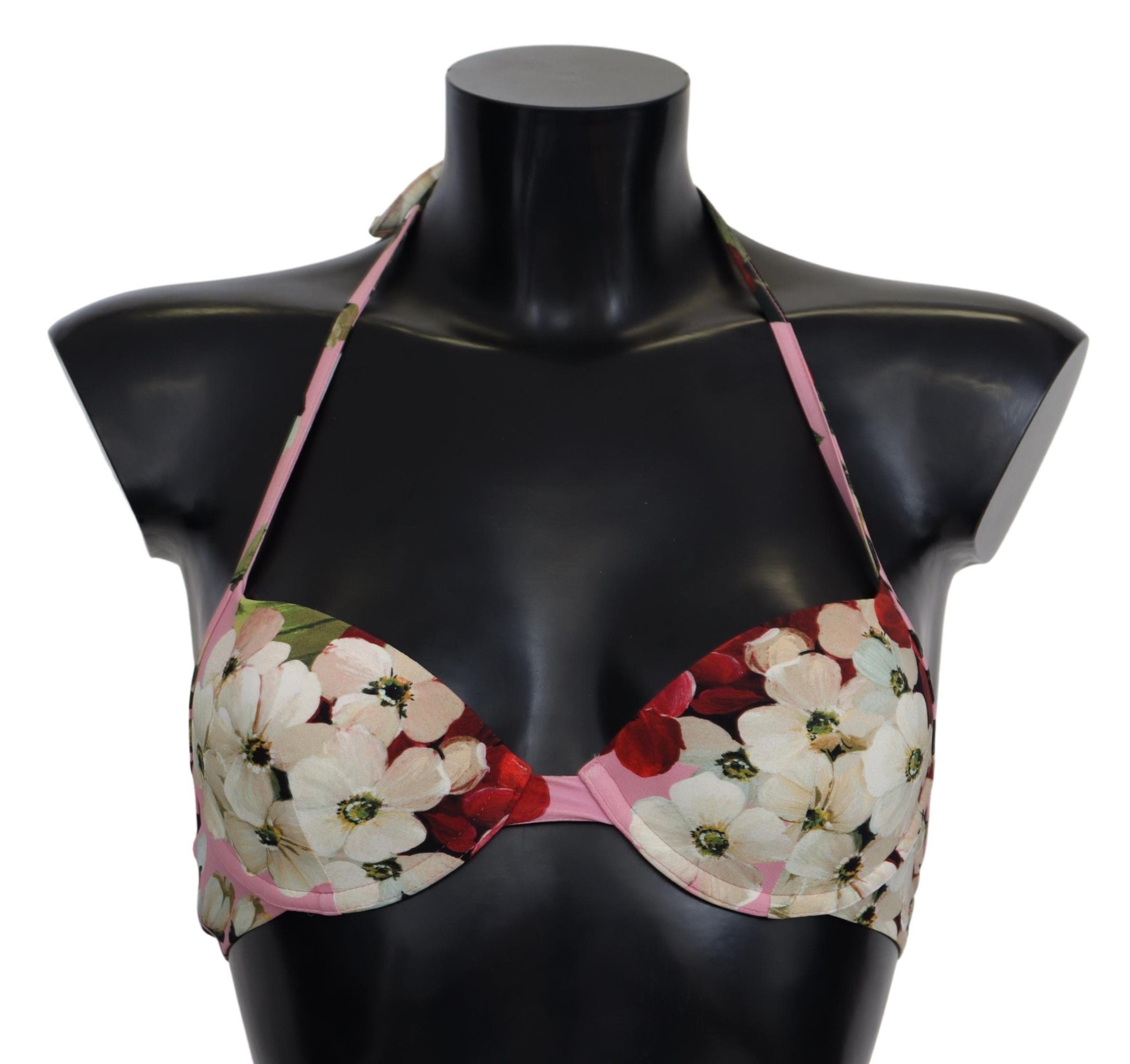 Dolce &amp; Gabbana Floral Elegance Bademode-Oberteil