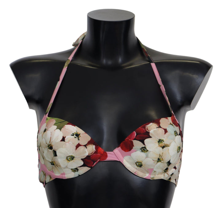 Dolce &amp; Gabbana Floral Elegance Bademode-Oberteil