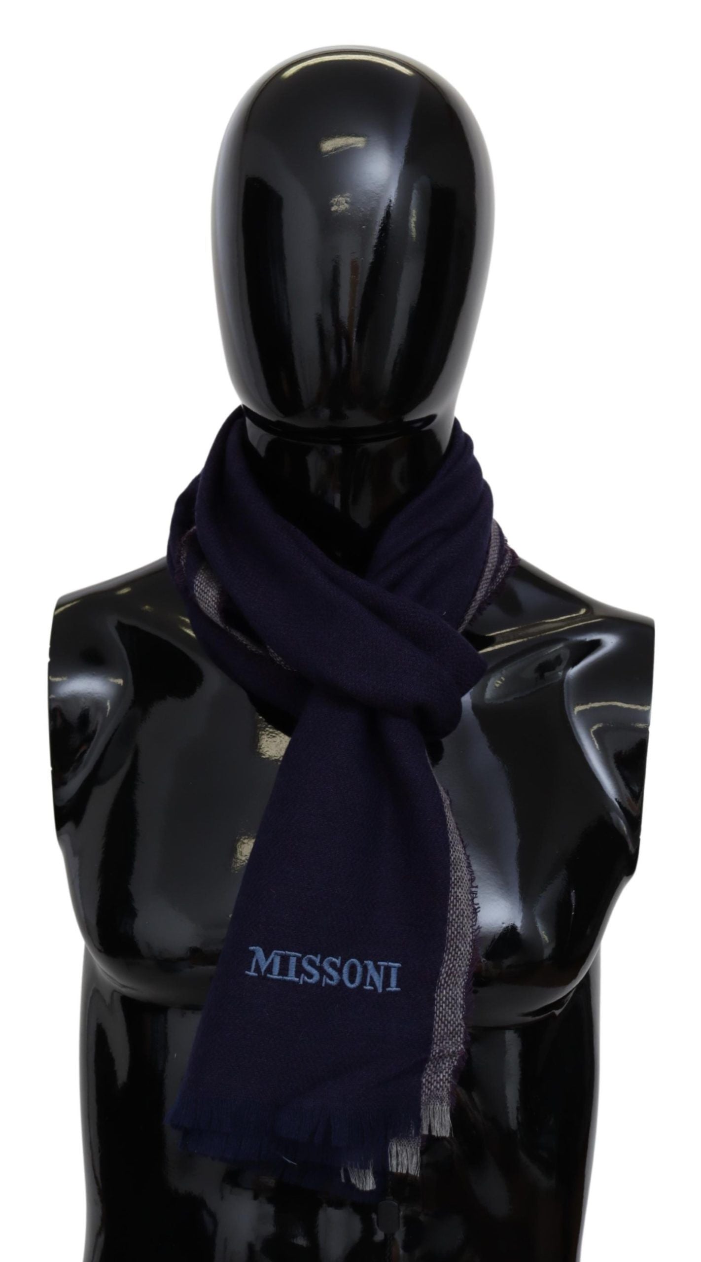 Missoni Authentic Wollschal mit Streifenmuster