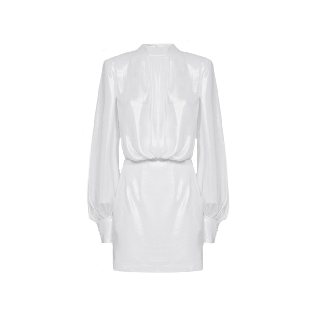 Blanca Vita Abelia Laminated Mini Dress – Siebentaschen