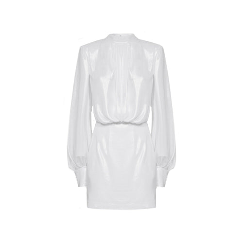 Blanca Vita Abelia Laminated Mini Dress – Siebentaschen