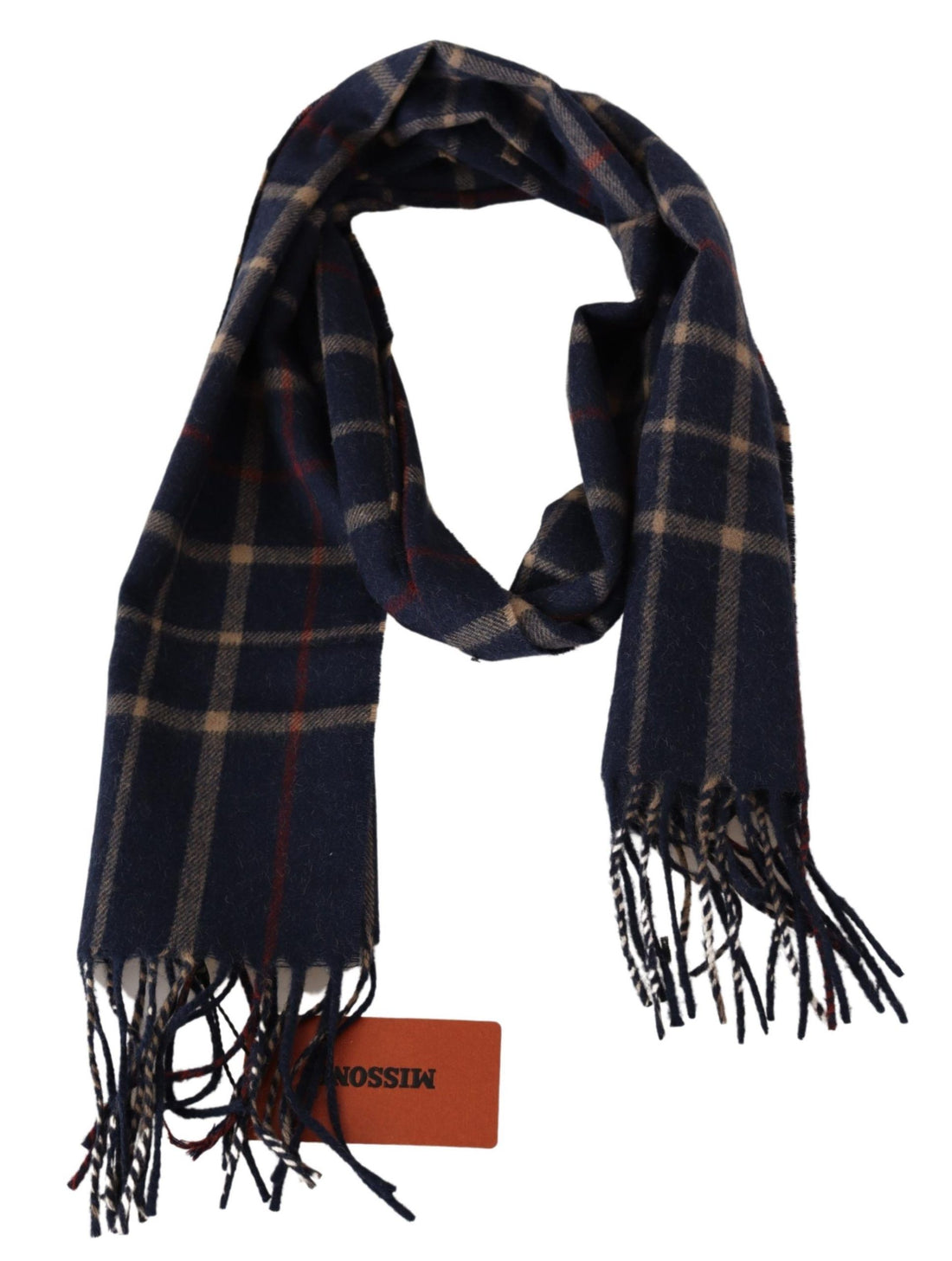 Missoni Chic Unisex Designer-Schal aus Kamelhaar