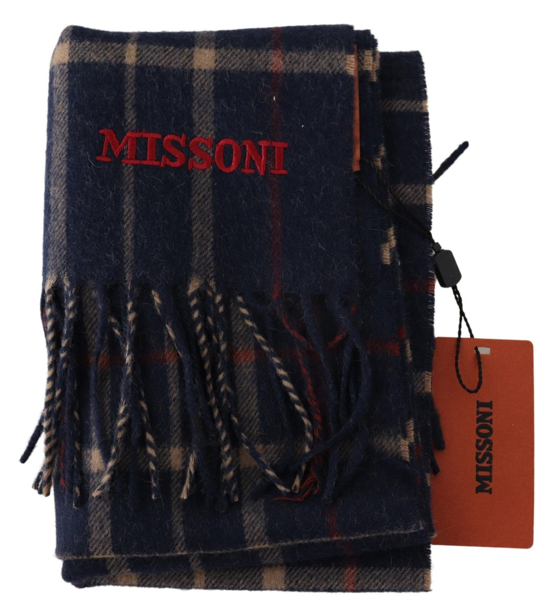Missoni Chic Unisex Designer-Schal aus Kamelhaar