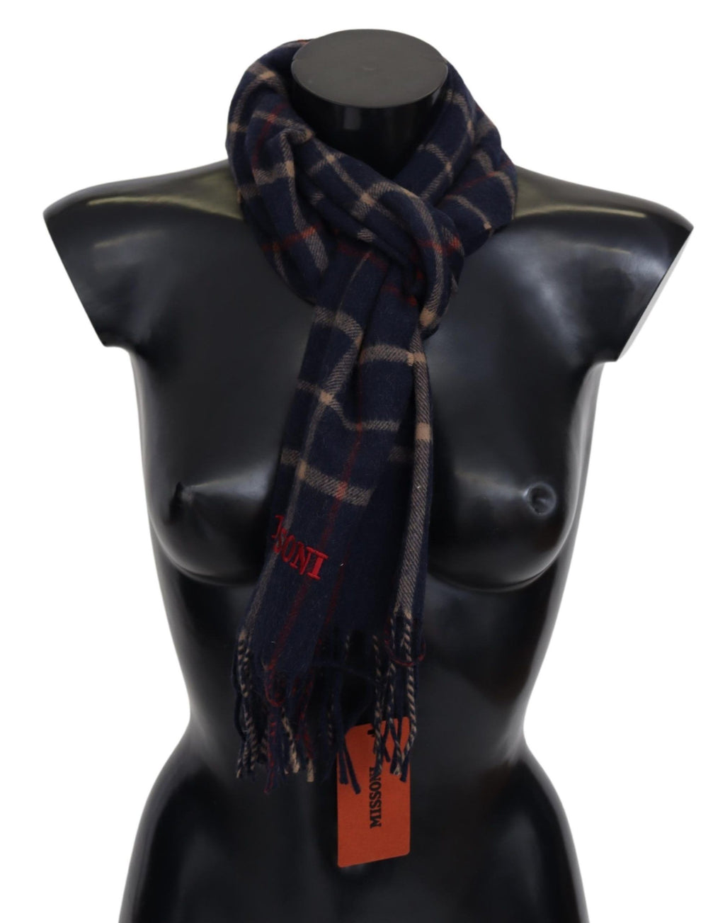 Missoni Chic Unisex Designer-Schal aus Kamelhaar