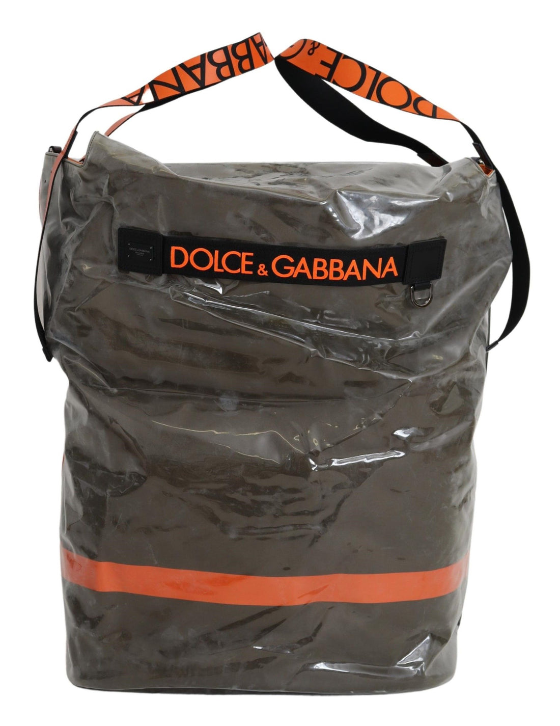 Dolce &amp; Gabbana – Prächtige, große Einkaufstasche aus grünem Stoff
