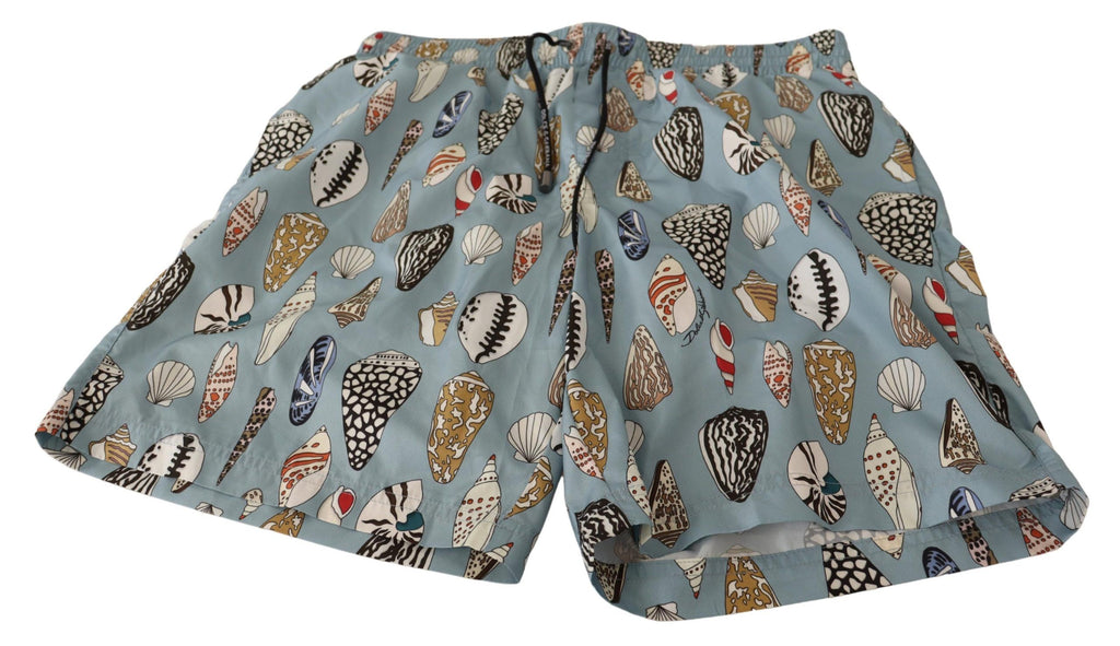 Dolce &amp; Gabbana – Elegante Badehose mit Muschel-Print