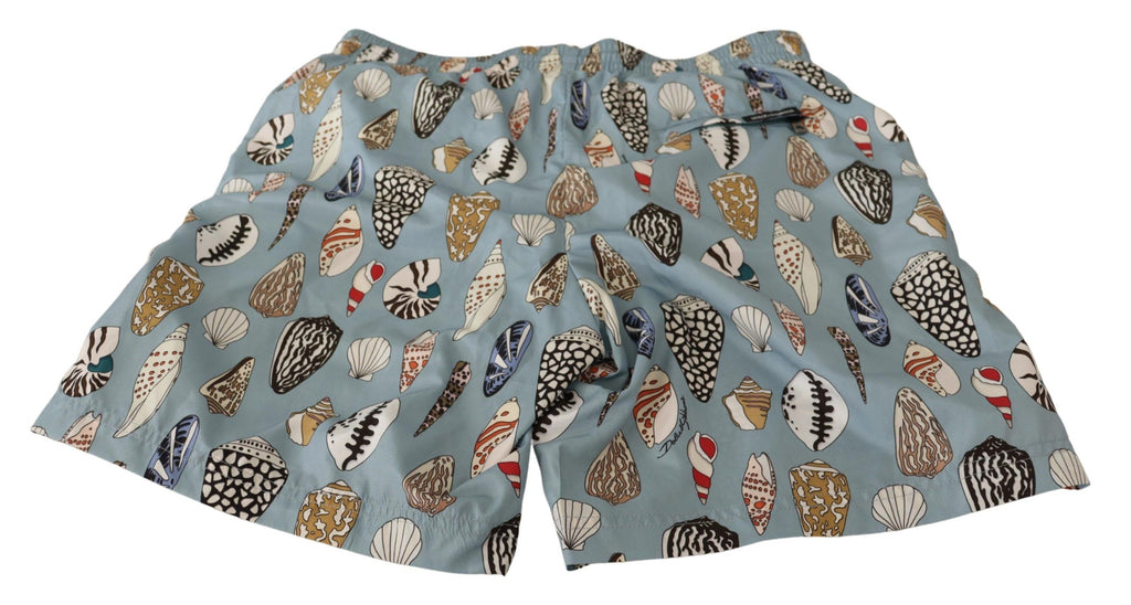 Dolce &amp; Gabbana – Elegante Badehose mit Muschel-Print