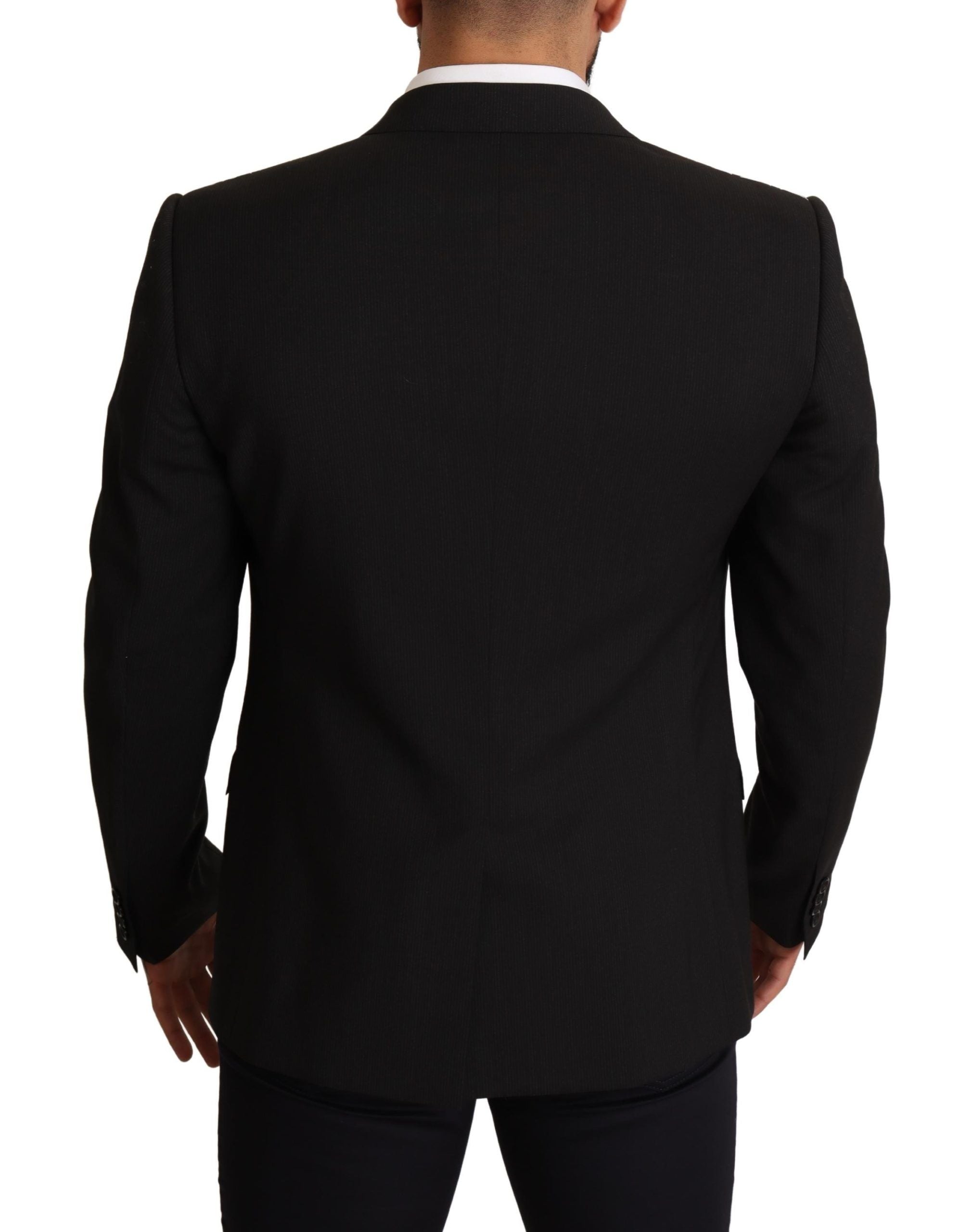 Dolce &amp; Gabbana Elegante Slim Fit Martini-Blazerjacke