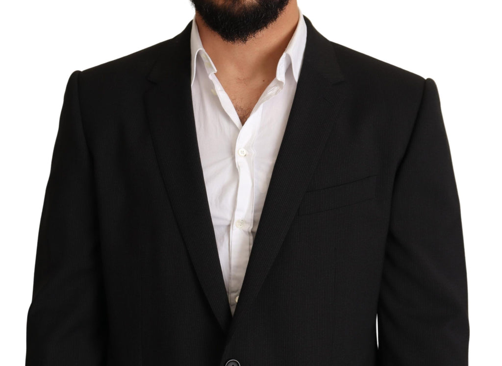 Dolce &amp; Gabbana Elegante Slim Fit Martini-Blazerjacke