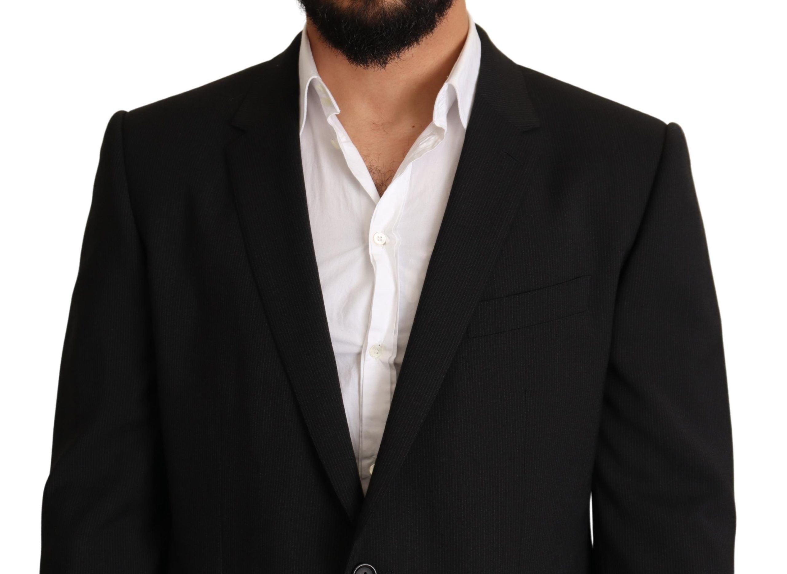 Dolce &amp; Gabbana Elegante Slim Fit Martini-Blazerjacke