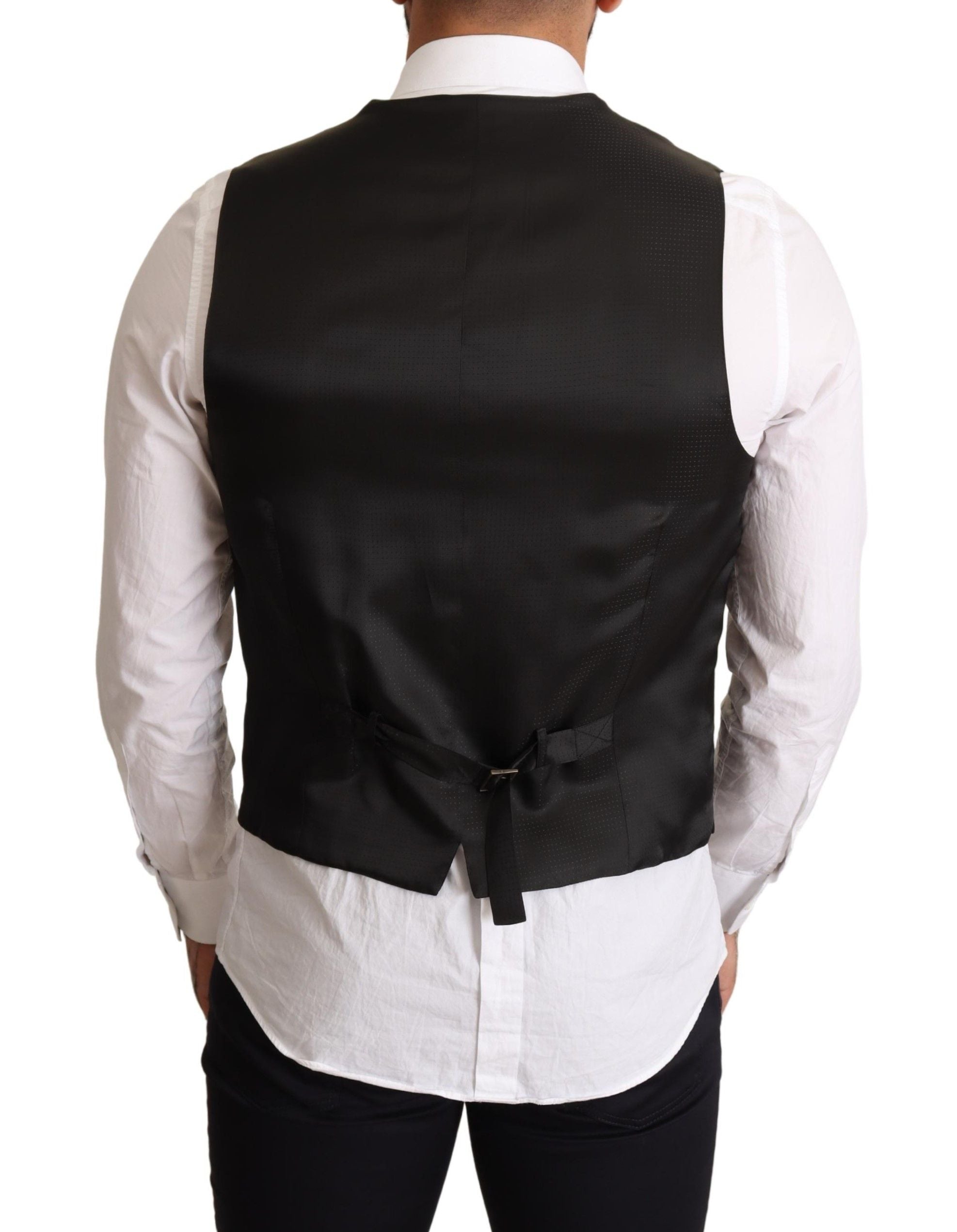 Dolce &amp; Gabbana – Elegante schwarze Weste für formelle Anlässe