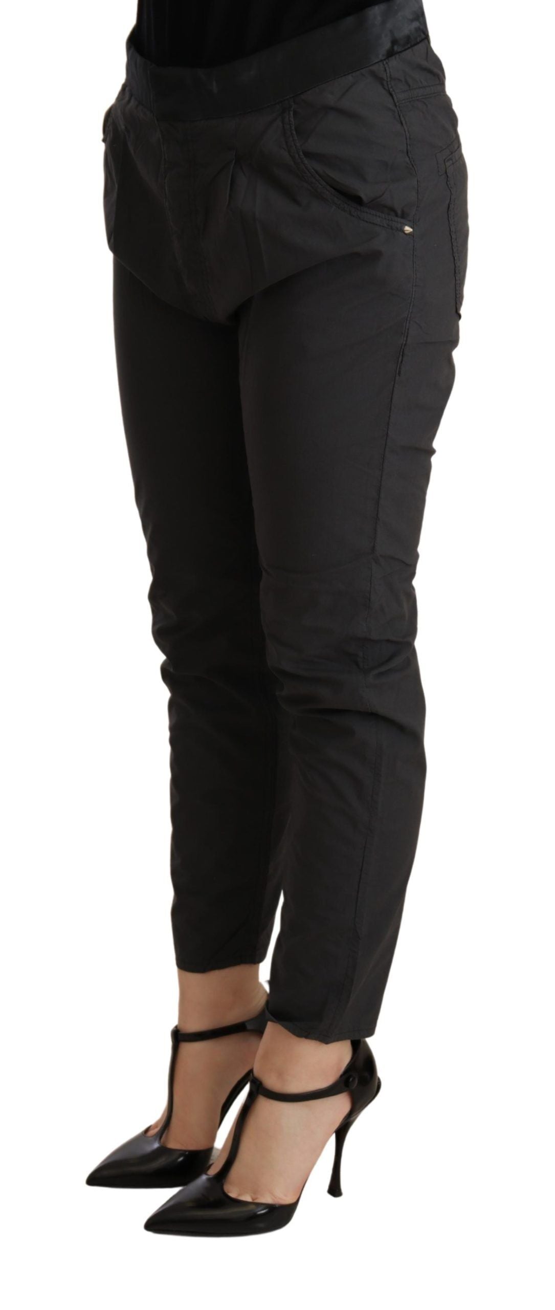 CYCLE Elegante Skinny-Hose mit mittlerer Taille und schmaler Passform
