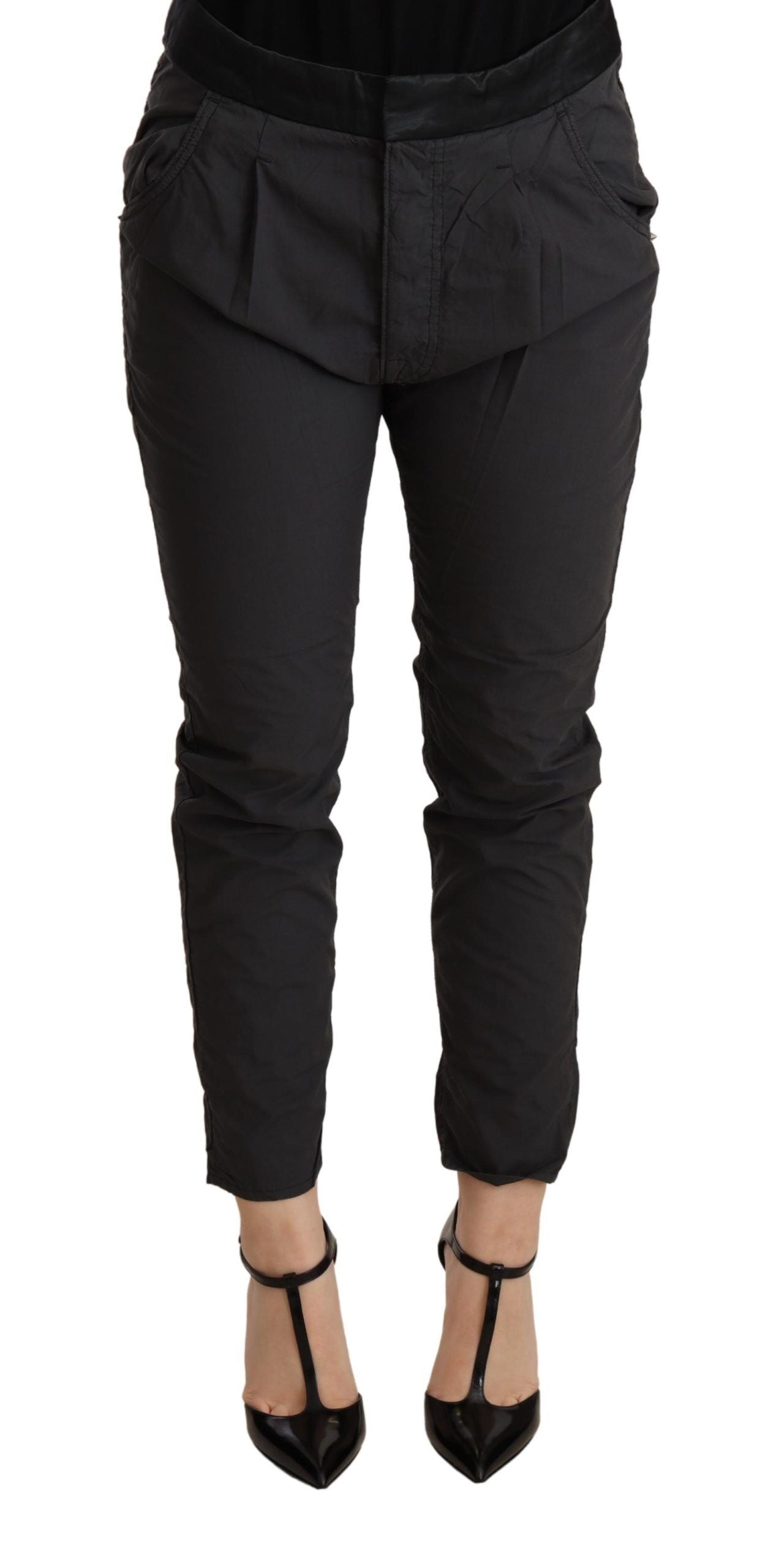 CYCLE Elegante Skinny-Hose mit mittlerer Taille und schmaler Passform
