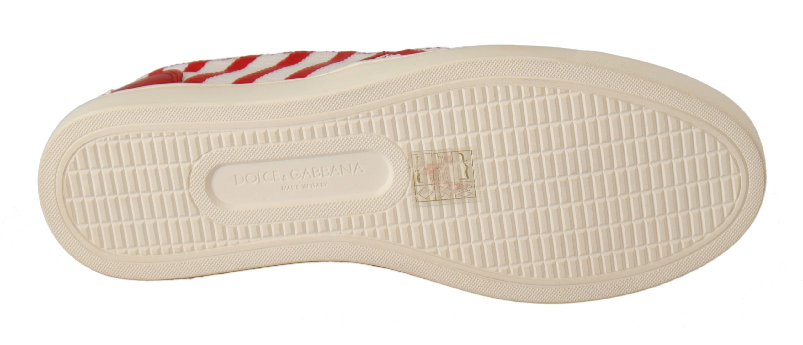 Dolce &amp; Gabbana – Loafer mit Streifenmuster und Nieten