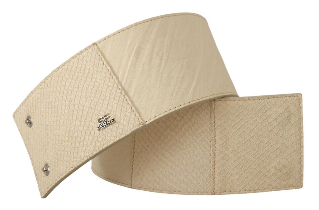 GF Ferre Eleganter Off-White Fashion Gürtel