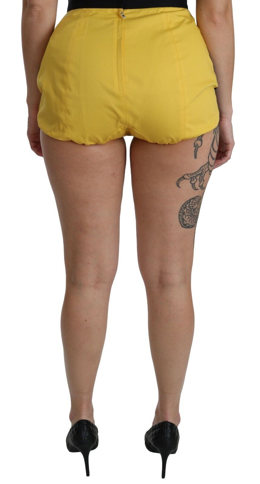 Dolce &amp; Gabbana – Mini-Shorts mit hoher Taille und Kristallstickerei