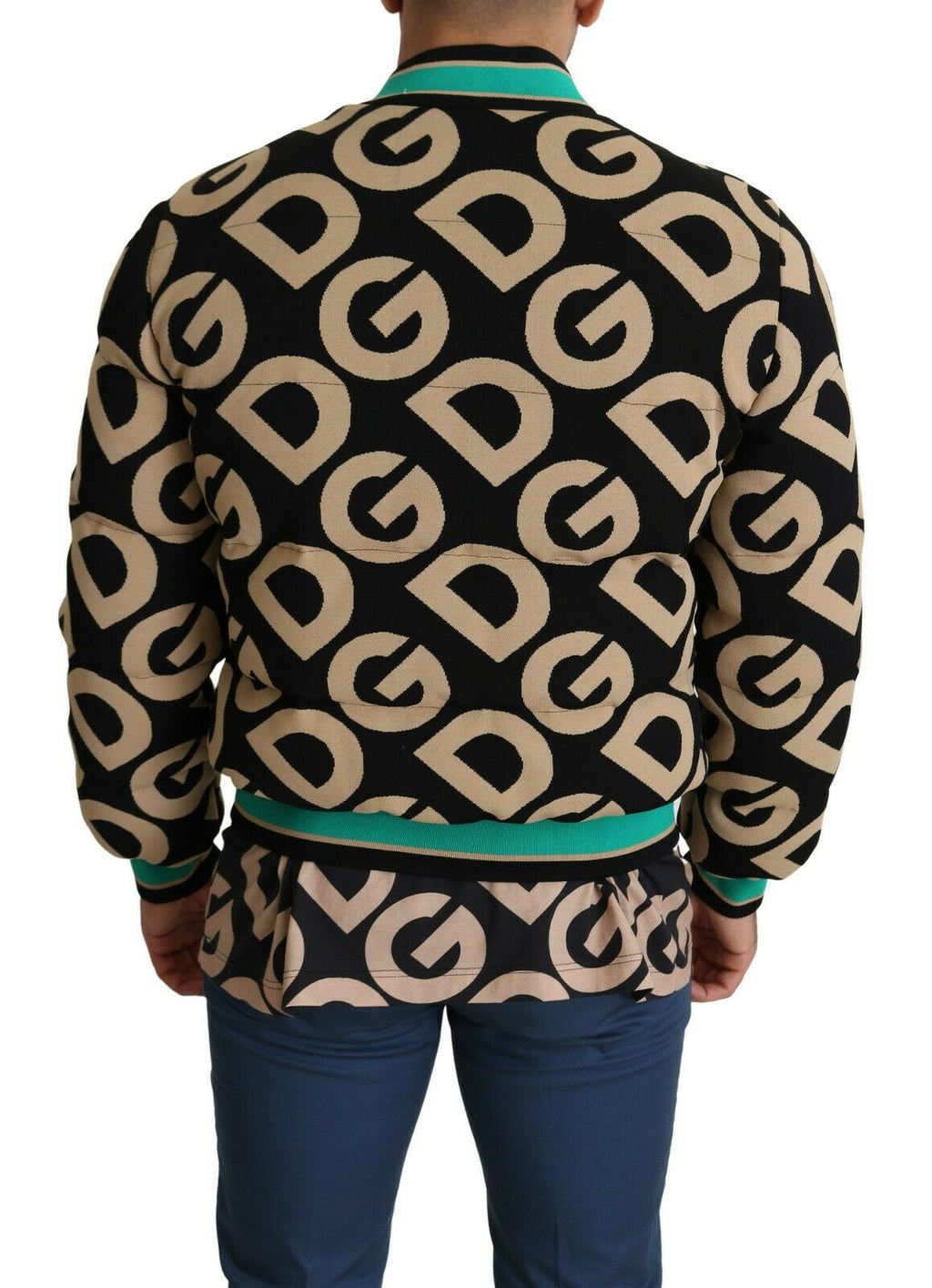 Dolce &amp; Gabbana – Ikonische Bomberjacke mit Aufdruck – Exquisites Design