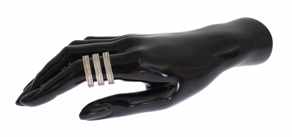 Nialaya – Statement-Ring aus Silber mit Kristallen