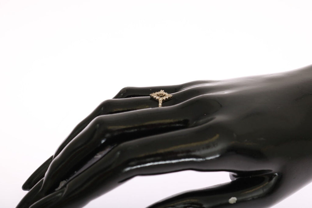 Nialaya Eleganter Silberring mit Zirkonia-Kristallen