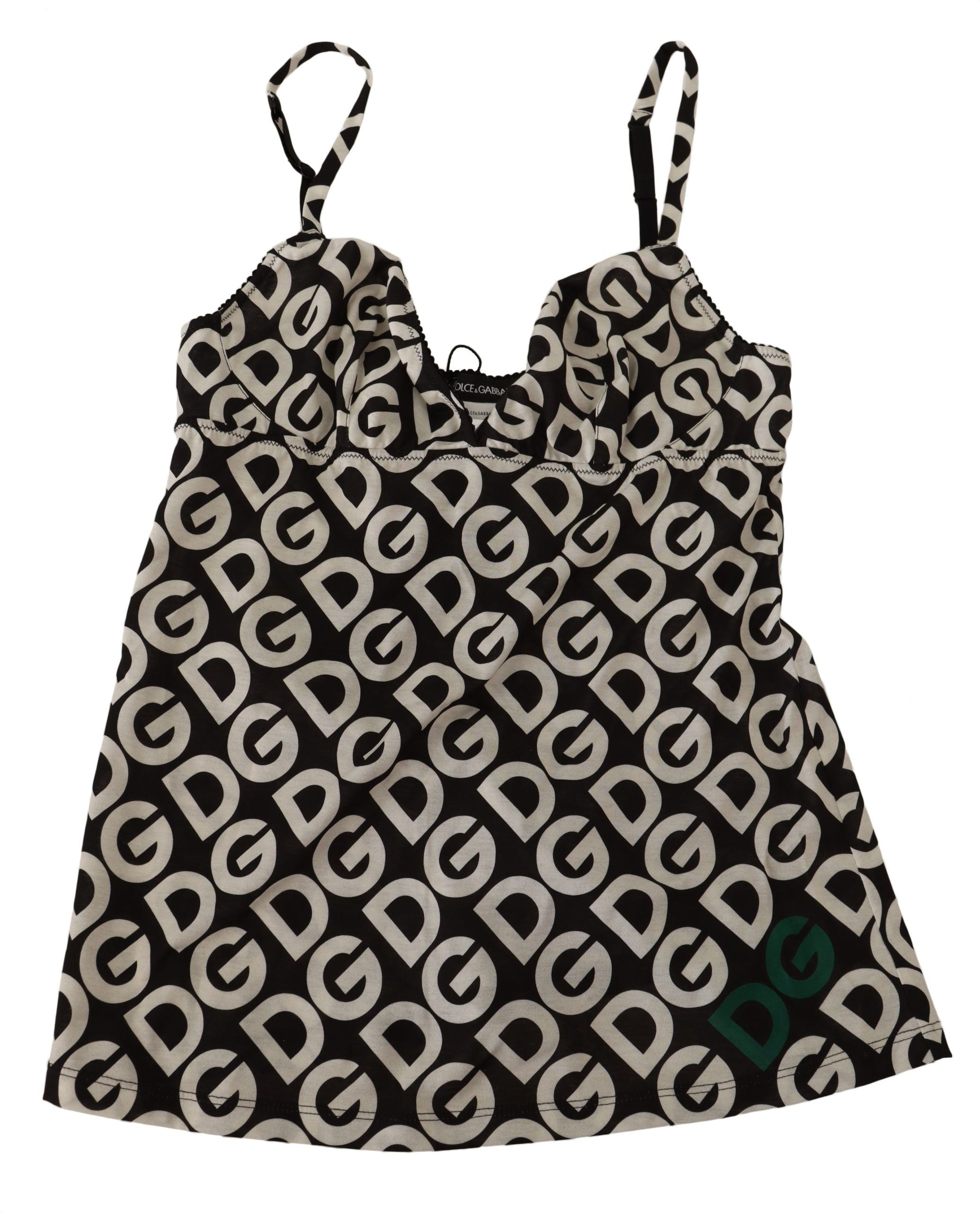 Dolce &amp; Gabbana – Schickes Camisole-Tanktop mit Logo-Print