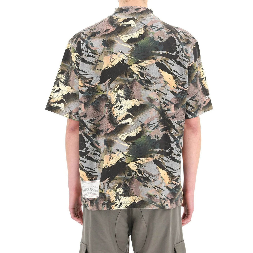 Heron Preston Camouflage Print T-shirt – Siebentaschen