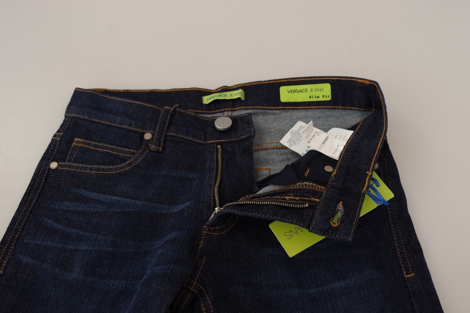 Versace Jeans Elegante Skinny-Designer-Jeans mit niedriger Taille