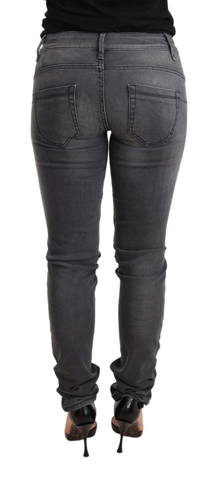 Chic Acht Skinny-Jeans mit niedriger Taille