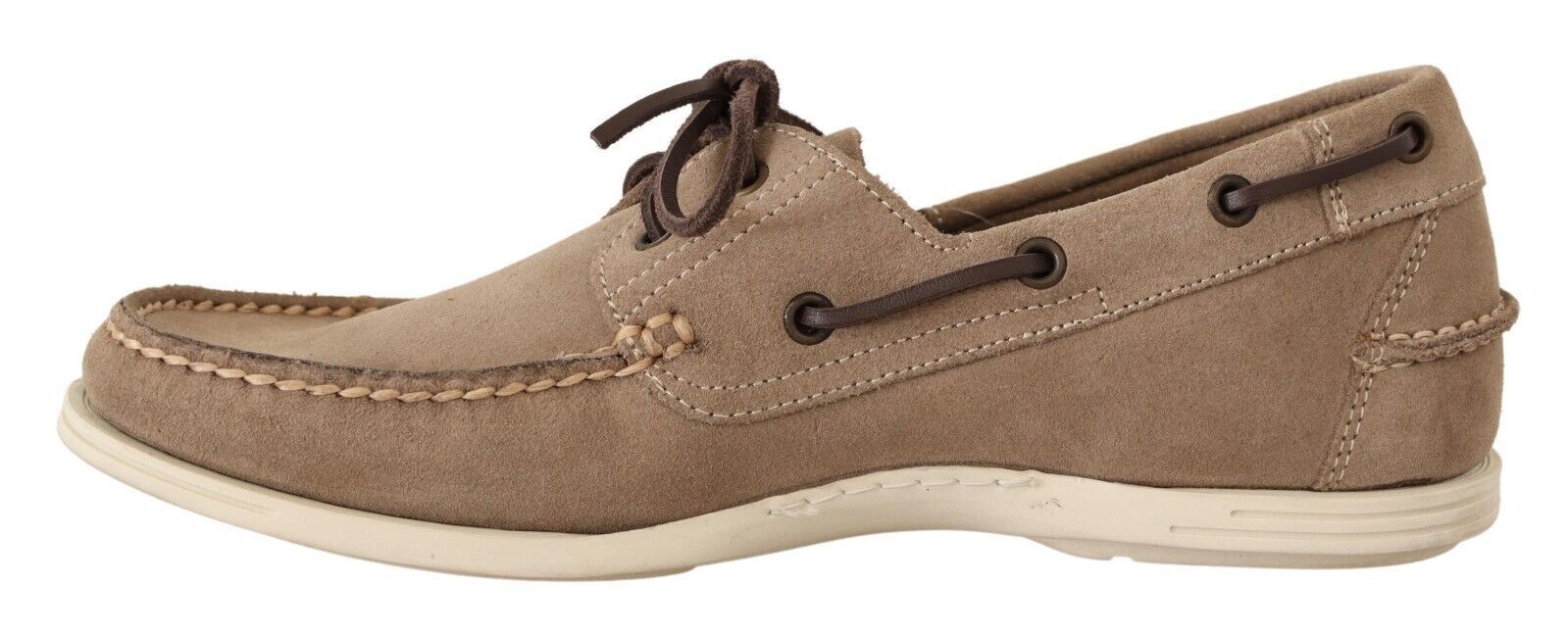 Pollini Elegante beige Wildleder-Mokassins für den anspruchsvollen Gentleman