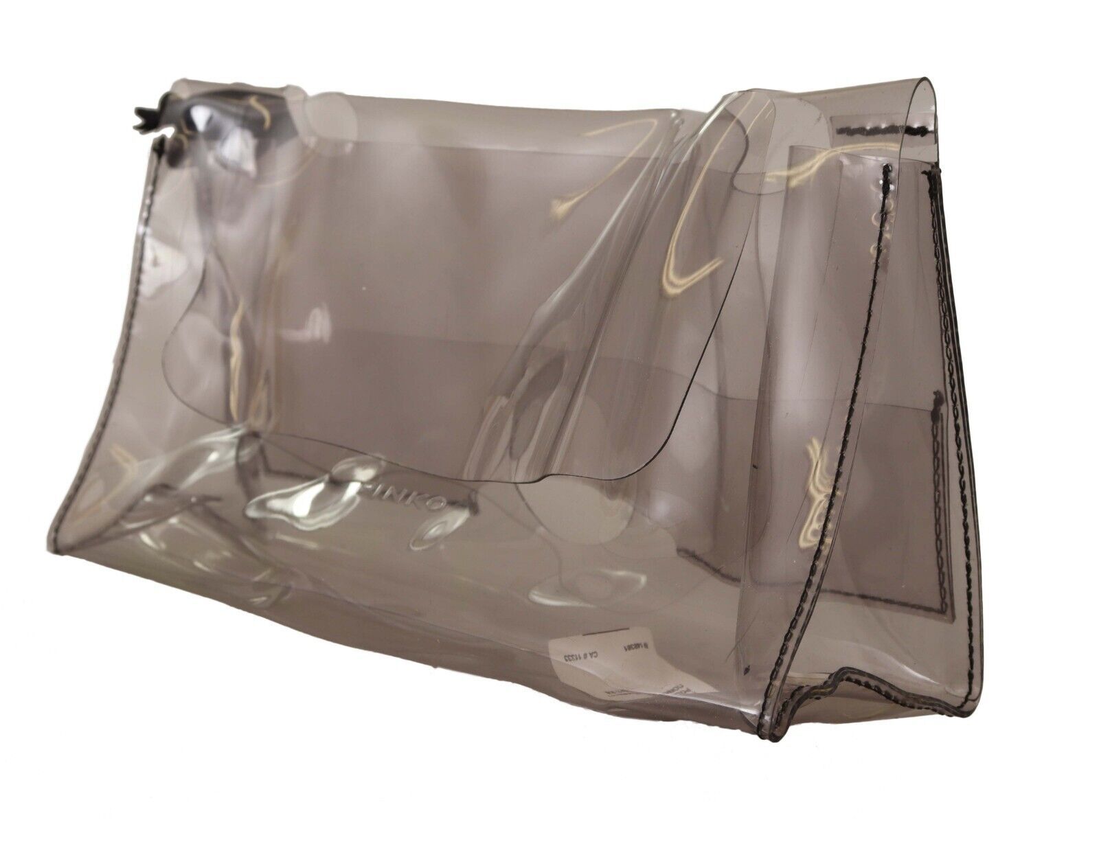 PINKO Schicke transparente Clutch für abendliche Eleganz