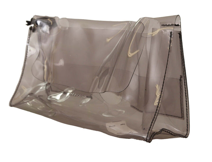 PINKO Schicke transparente Clutch für abendliche Eleganz