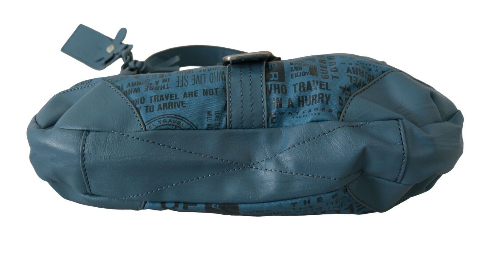 WAYFARER Schicke Schultertasche aus blauem Stoff – Perfekt für Eleganz im Alltag