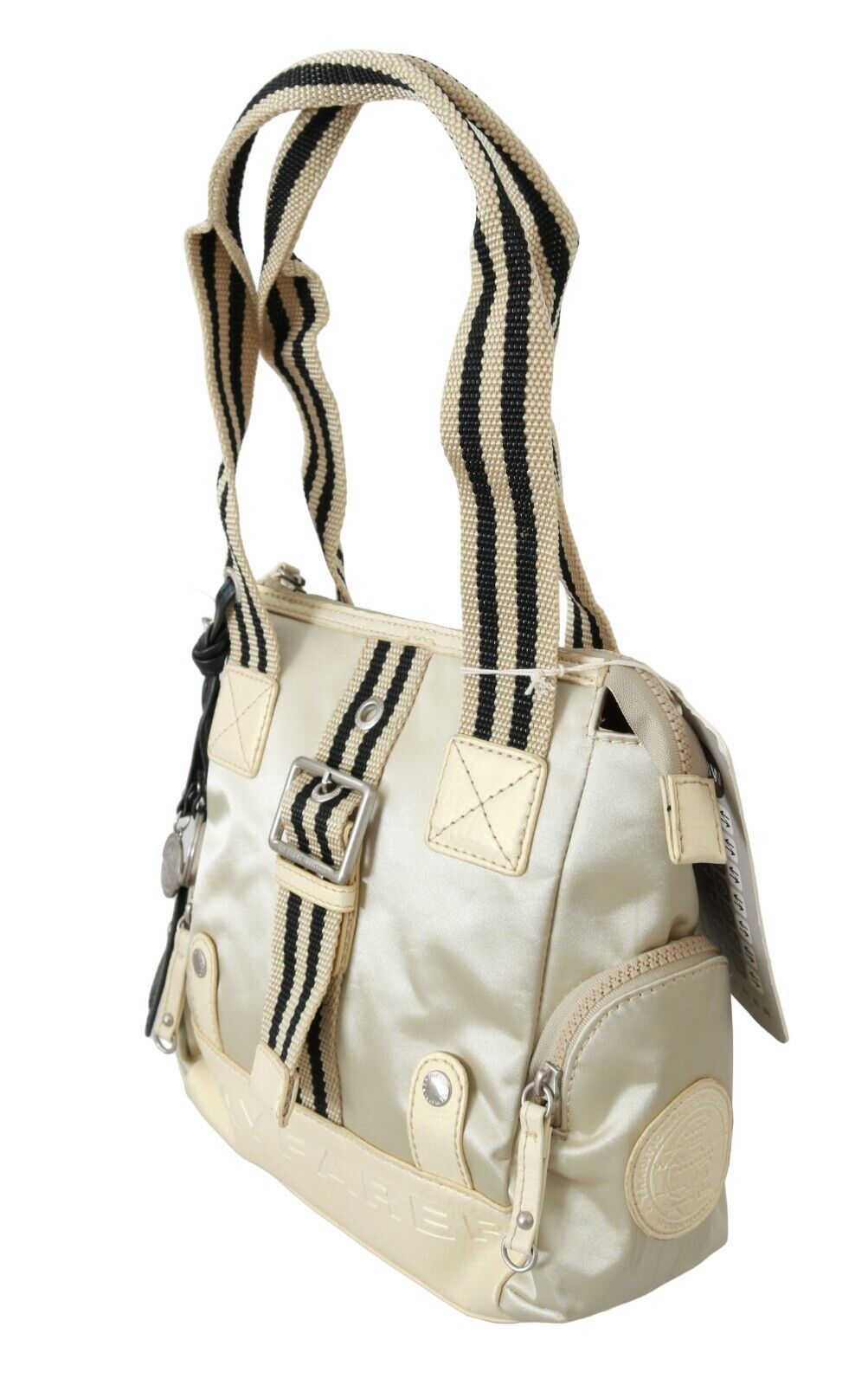WAYFARER Schicke Handtasche aus beigefarbenem Stoff