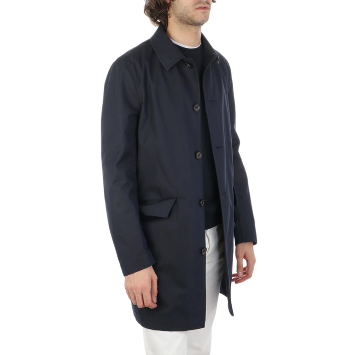 Aquascutum Trench Blue Man