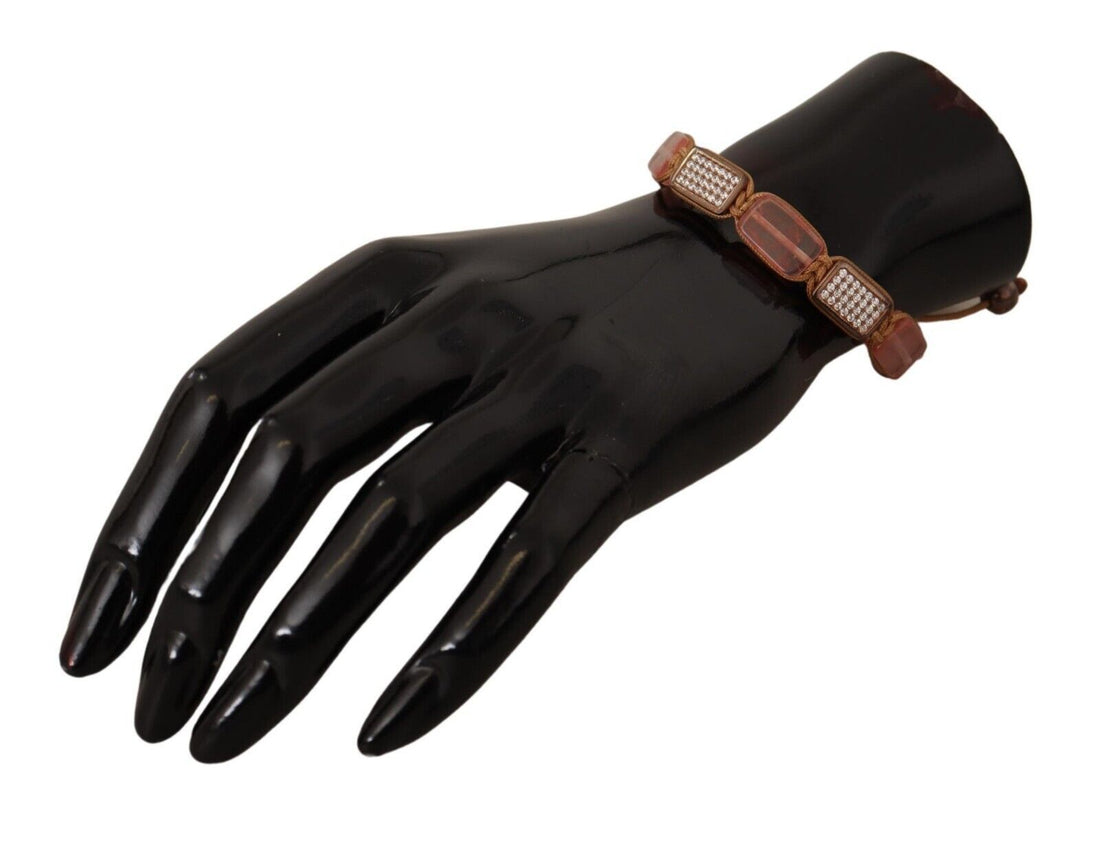 Nialaya Elegantes, mehrfarbiges, verstellbares Bettelarmband