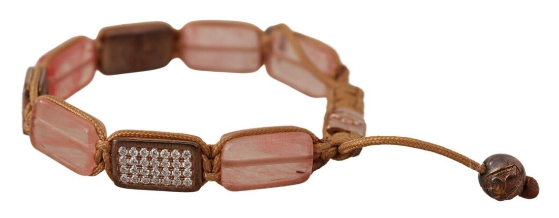 Nialaya Elegantes, mehrfarbiges, verstellbares Bettelarmband