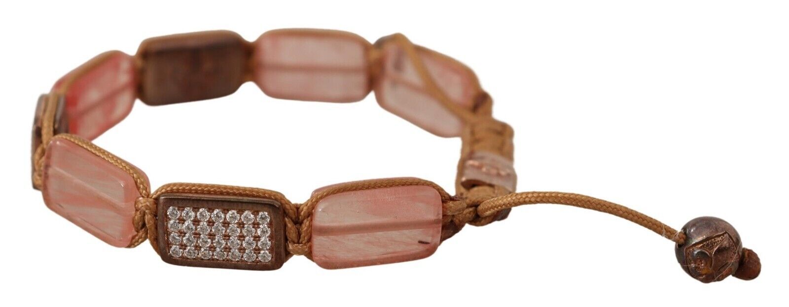 Nialaya Elegantes, mehrfarbiges, verstellbares Bettelarmband