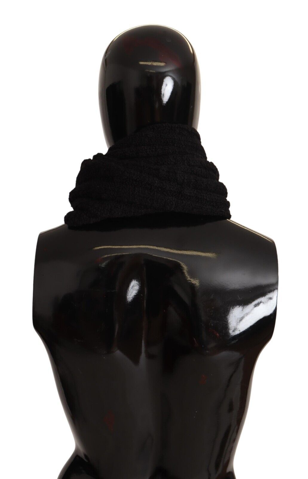 Dolce &amp; Gabbana Elegance Unleashed Schwarzer Wollschal