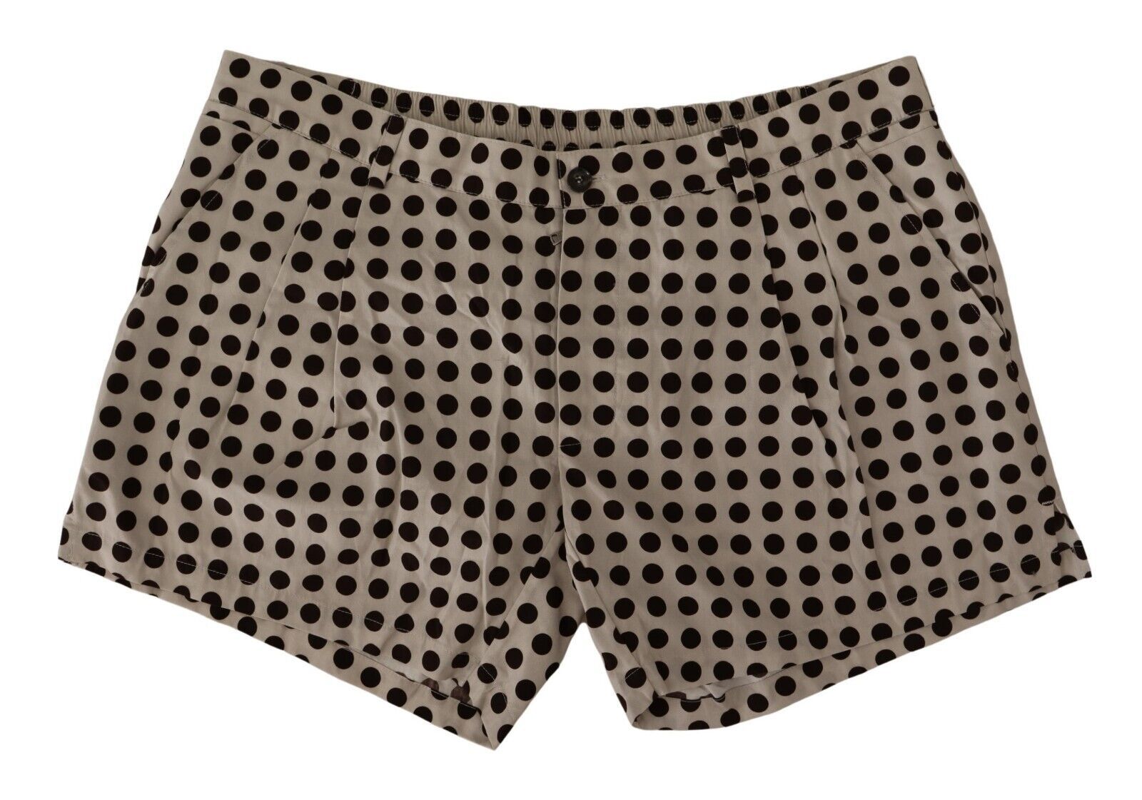 Dolce &amp; Gabbana Elegante Shorts aus Baumwolle mit Punkten