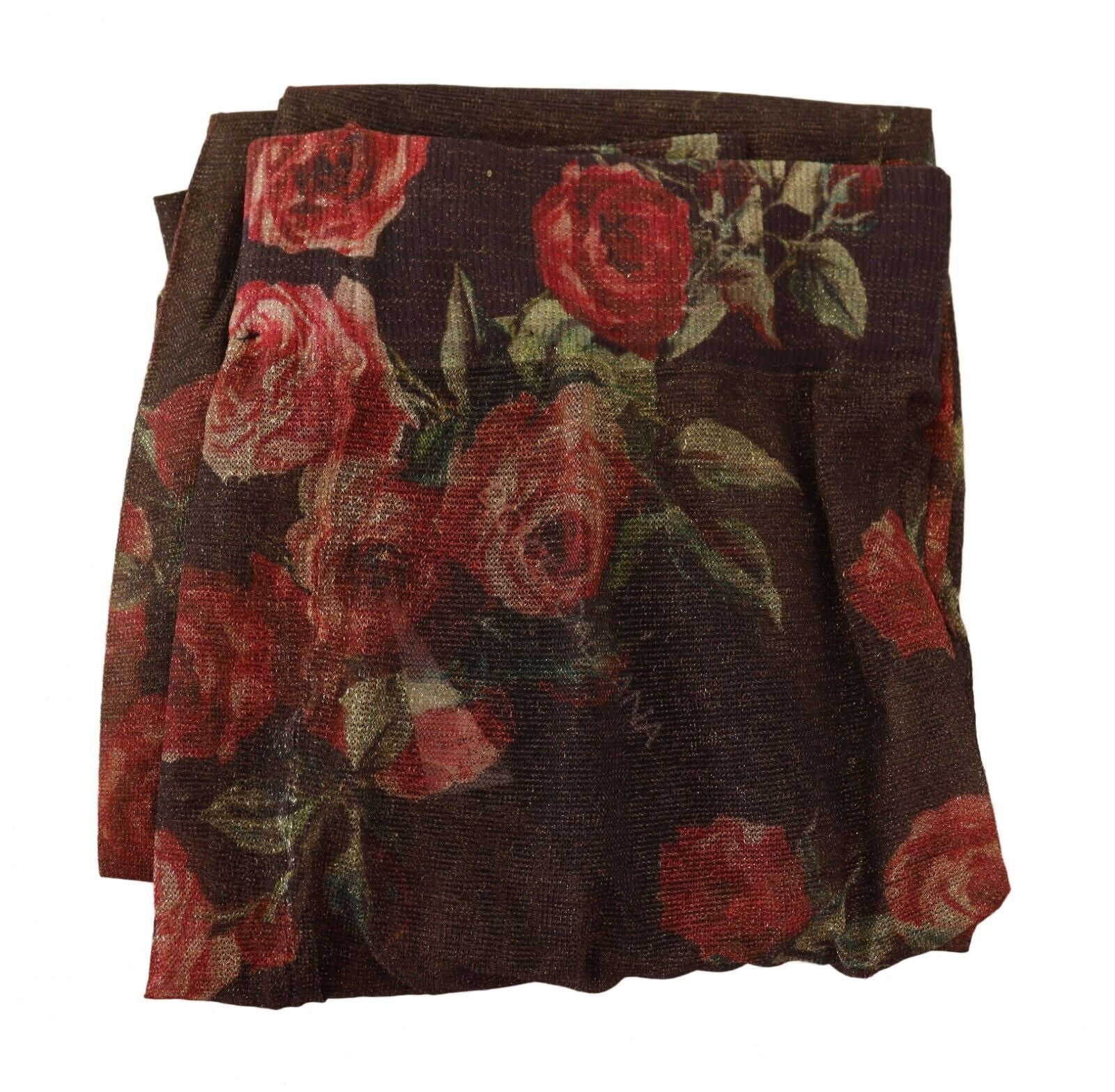Dolce &amp; Gabbana – Nylonstrumpfhose mit Blumenmuster