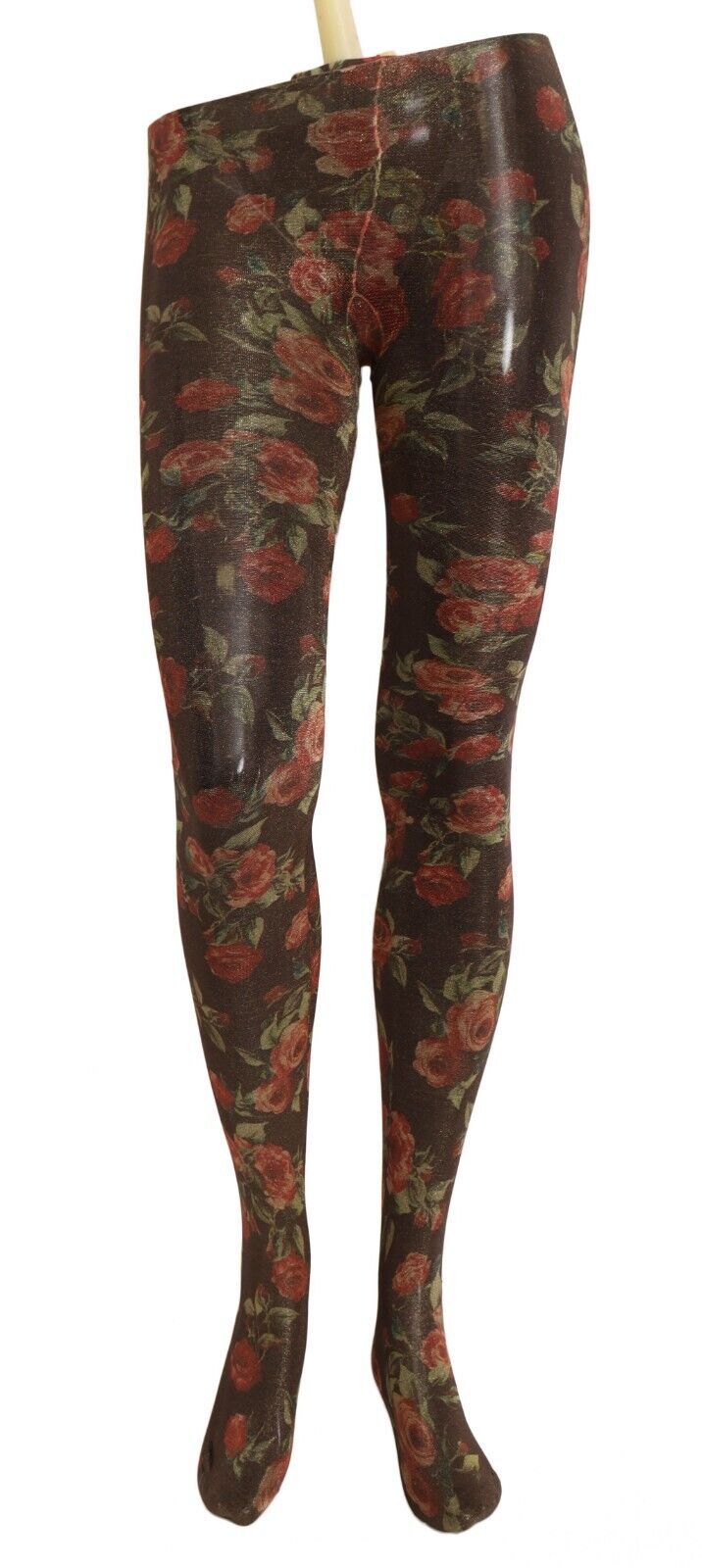 Dolce &amp; Gabbana – Nylonstrumpfhose mit Blumenmuster