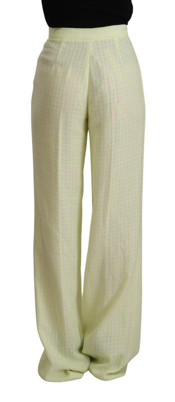 Schicke Hose mit hoher Taille und geradem Bein von MSGM
