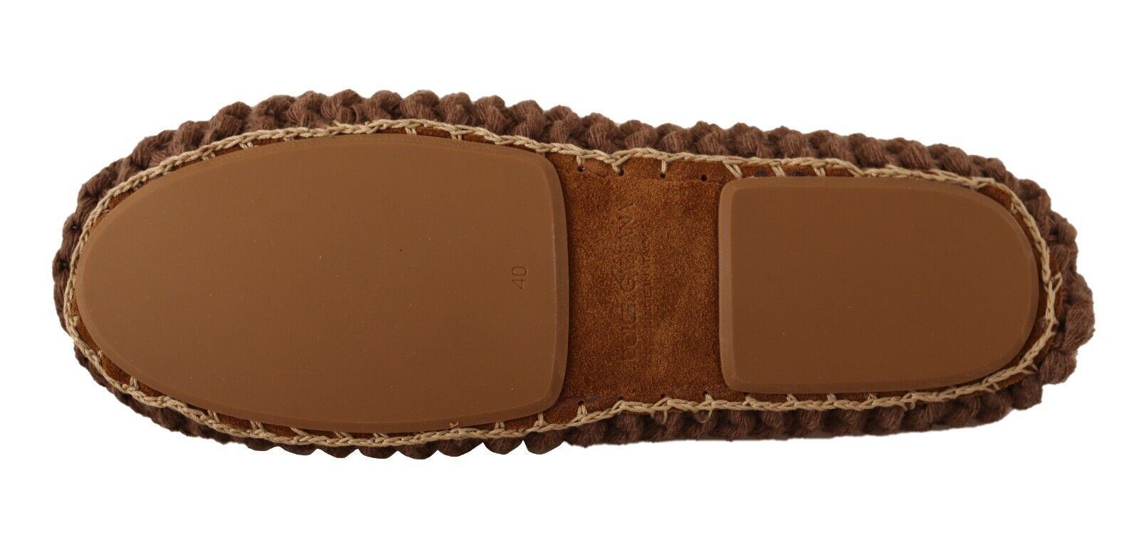Dolce &amp; Gabbana Elegante Ballerinas aus Wollstrick