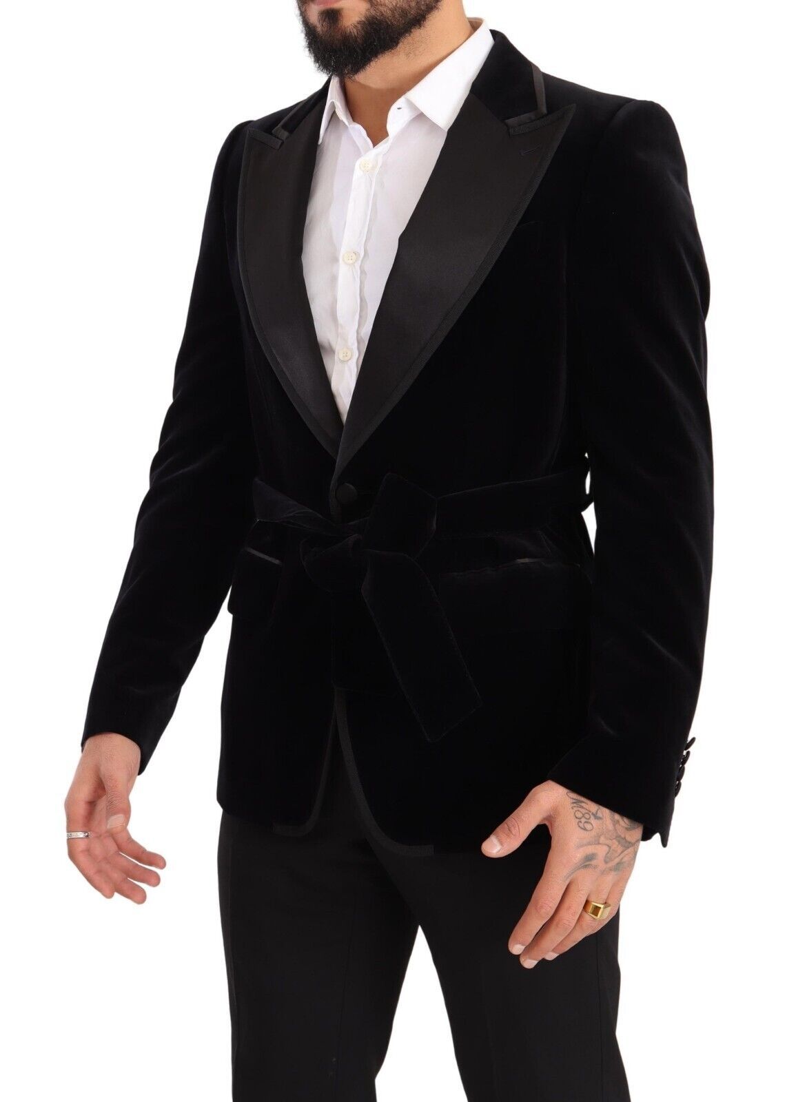 Dolce &amp; Gabbana Eleganter einreihiger Samtblazer