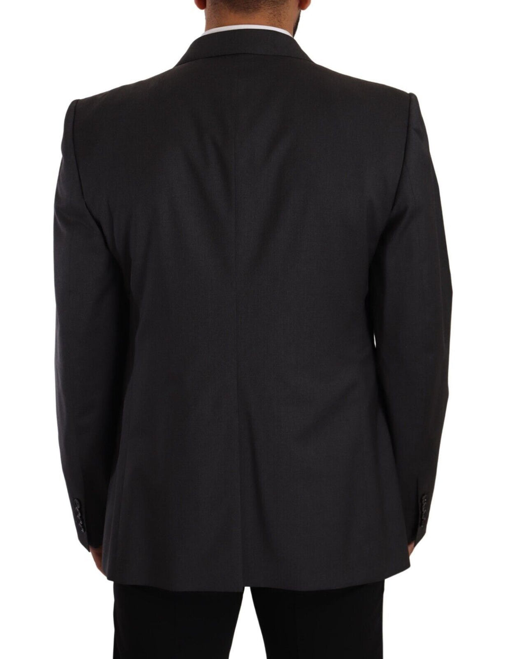 Dolce &amp; Gabbana Eleganter grauer Anzug aus Sicilia-Wollmischung