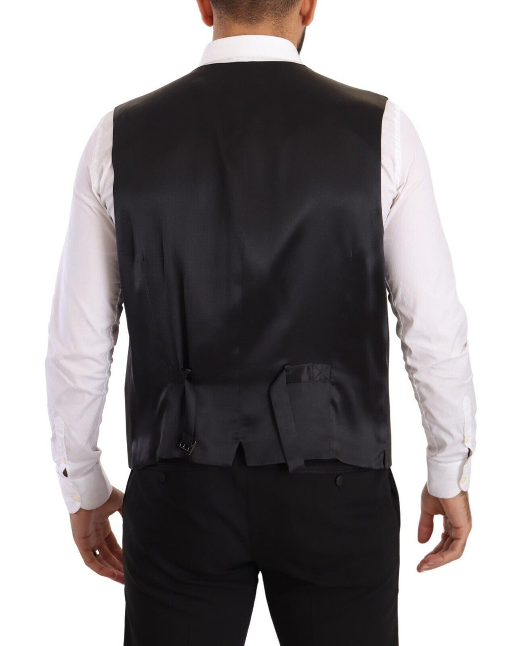 Dolce &amp; Gabbana Eleganter grauer Anzug aus Sicilia-Wollmischung