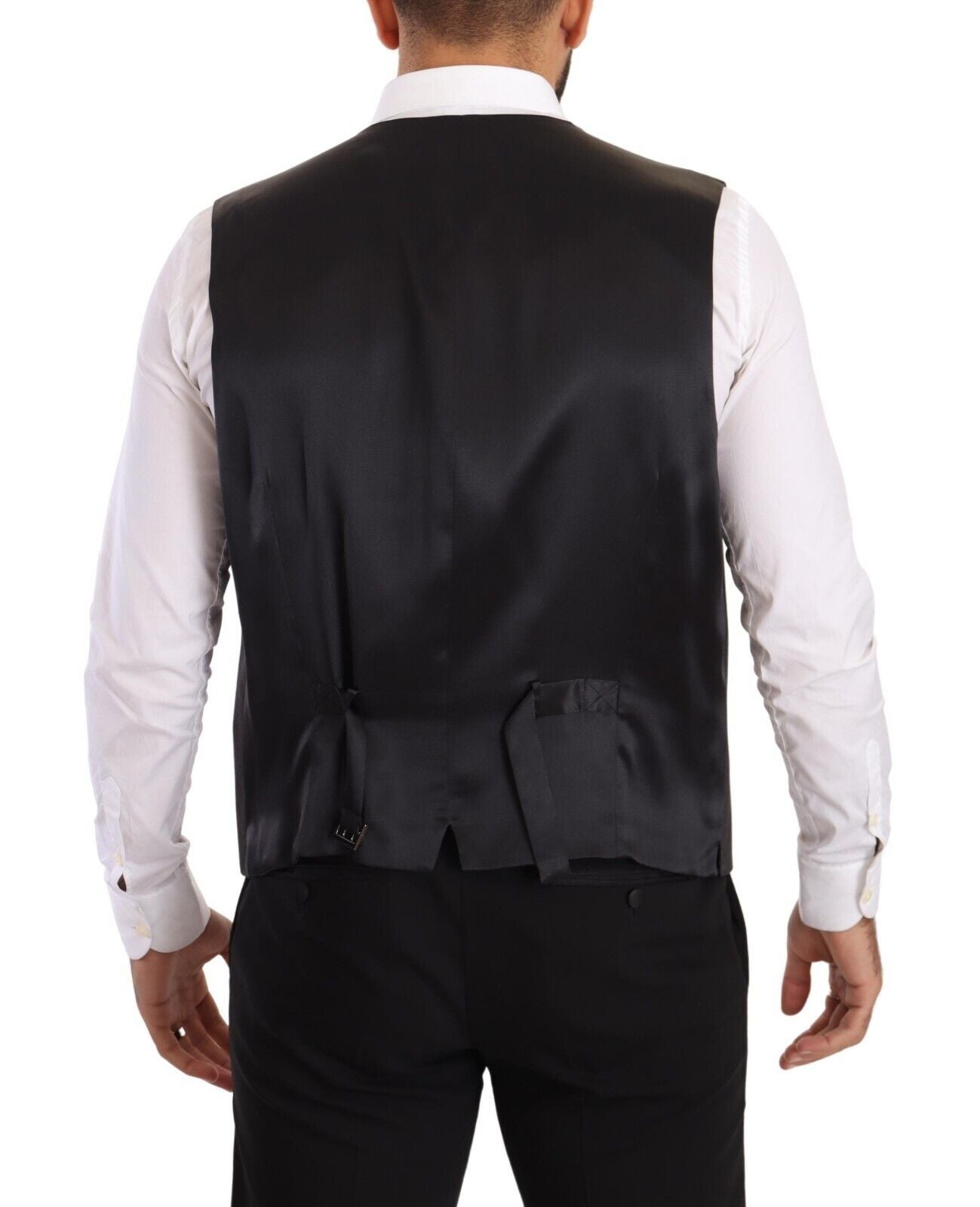 Dolce &amp; Gabbana Eleganter grauer Anzug aus Sicilia-Wollmischung