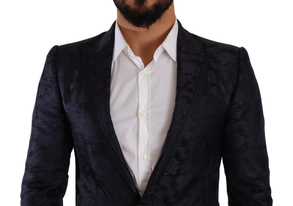 Dolce &amp; Gabbana Eleganter dunkelblauer MARTINI-Blazer