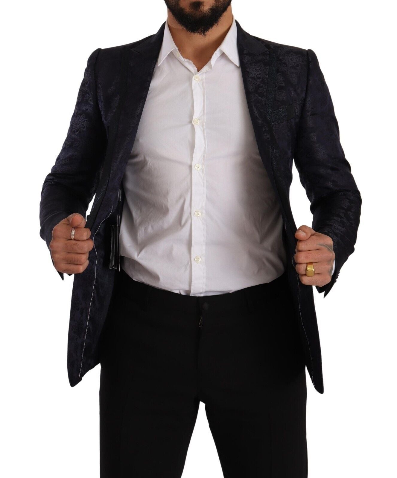 Dolce &amp; Gabbana Eleganter dunkelblauer MARTINI-Blazer