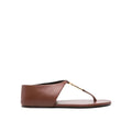 Saint Laurent Cassandra Logo Plaque Sandals